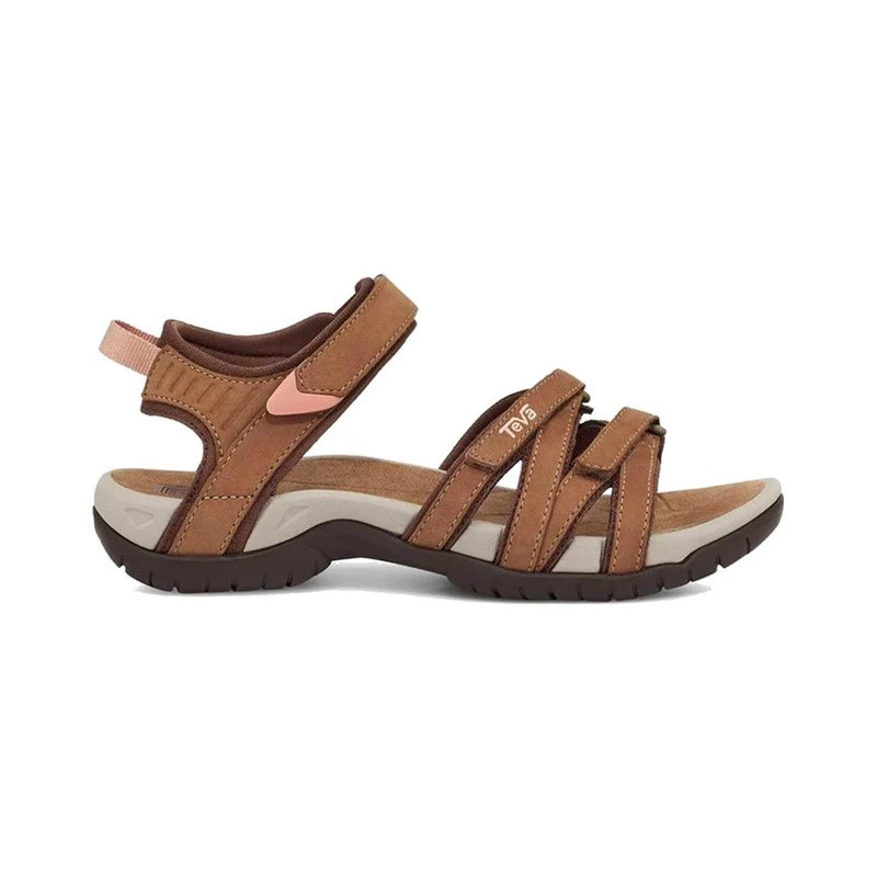 Sandale Teva Tirra Leather Maro - Honey Brown - imagine 7